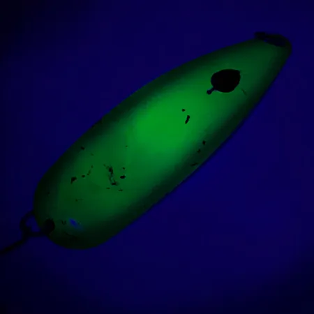 Eppinger Red Eye Evil Eye, neonowy żółty/zielony/biały, 21 g błystka wahadłowa #4848