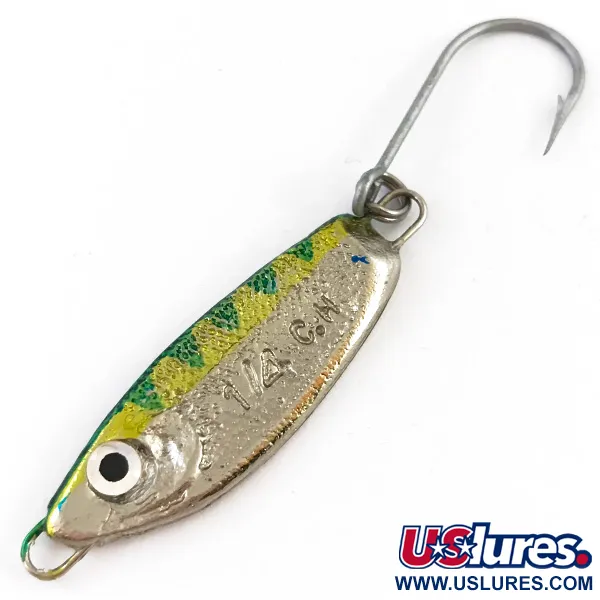  Luhr Jensen Crippled Herring, Okoń/nikiel, 7 g błystka wahadłowa #4857