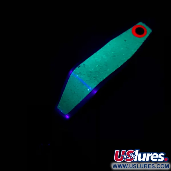 Shasta Humdinger, nikiel/zielony brokat, 11 g błystka wahadłowa #4871