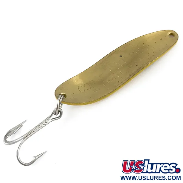 Eppinger Dardevle Cop-E-Cat 7300, Five of Diamonds (czarny/żółty/mosiądz), 10 g błystka wahadłowa #4886