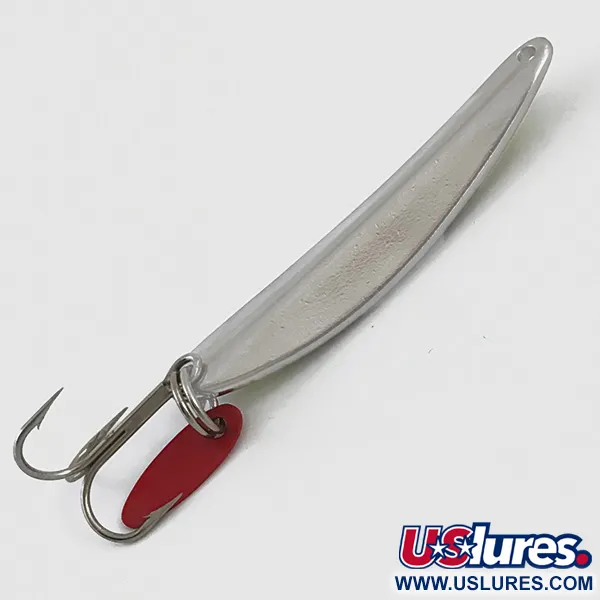  Bay de Noc Swedish Pimple UV (świeci w ultrafiolecie), nikiel UV - świeci w ultrafiolecie, 14 g błystka wahadłowa #4903