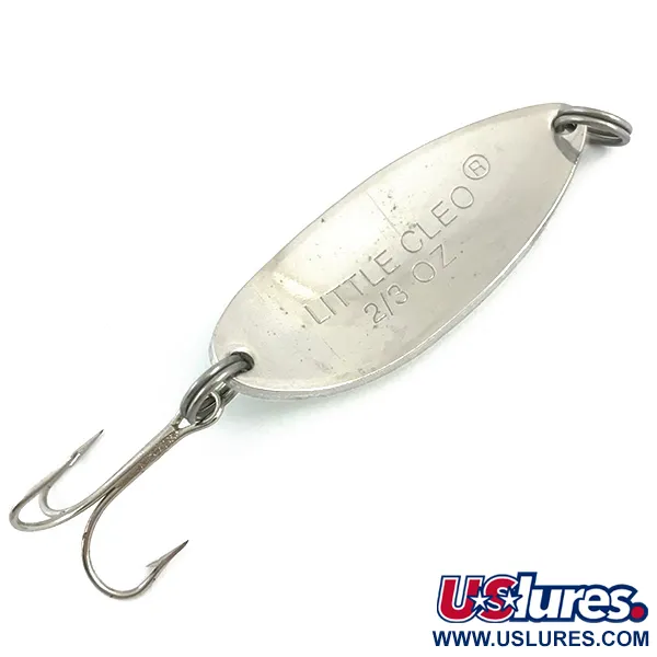  Acme Little Cleo (świeci w ciemności), biały/zielony/nikiel/Glow - świeci w ciemności, 17 g błystka wahadłowa #4911