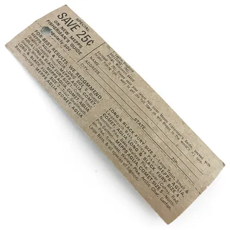 Mepps Aglia 1, czerwony/biały/złoty, 3,5 g błystka obrotowa #4922