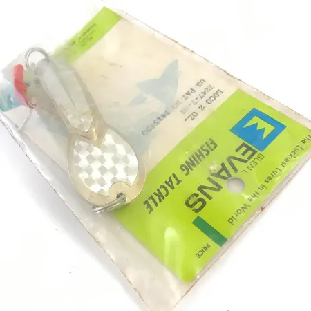 Loco Glen Evans, nikiel/hologram, 48 g błystka wahadłowa #4926