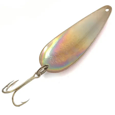 American Sportsman Pro Spoon, czerwony/kość słoniowa/tęcza nikiel, 10,5 g błystka wahadłowa #4928