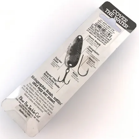 Blue Fox Rattlin Pixe, niebieski metalik/czerwony, 24 g błystka wahadłowa #4955