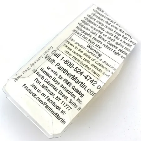 Panther Martin 2​, złoto, 2,5 g błystka obrotowa #4994