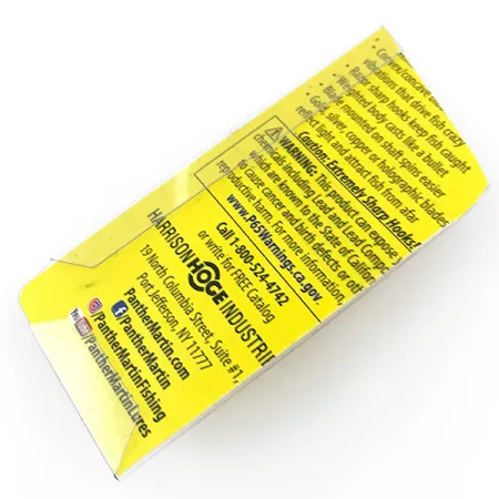 Panther Martin 4, złoty/czerwony, 4 g błystka obrotowa #5008