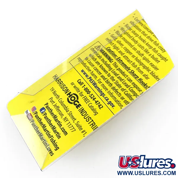  Panther Martin 4, złoty/czerwony, 4 g błystka obrotowa #5008