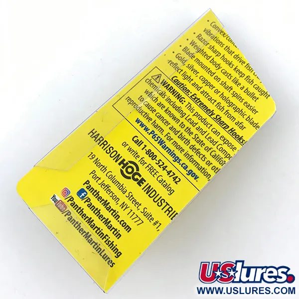  Panther Martin 6, Fire Tiger (Ognisty Tygrys), 6 g błystka obrotowa #5009