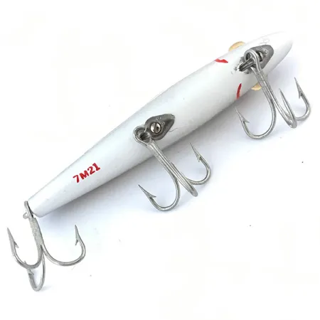 L&S Bait Mirro lure MirrOlure Bass-master model 7M21, srebrny/czarny/czerwony, 11 g wobler #5020