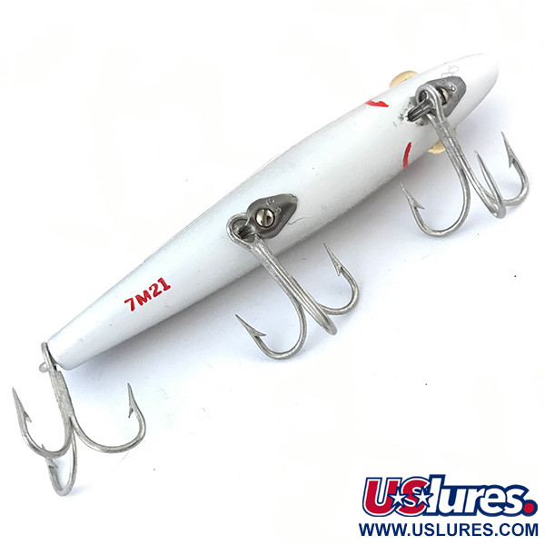 L&S Bait Mirro lure MirrOlure Bass-master model 7M21, srebrny/czarny/czerwony, 11 g wobler #5020