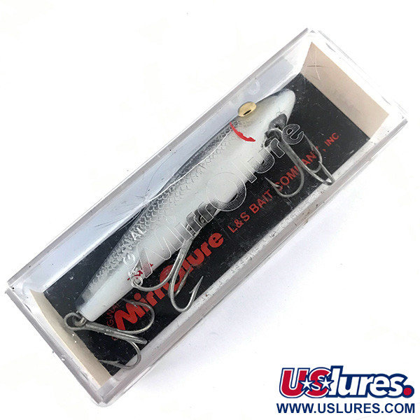 L&S Bait Mirro lure MirrOlure Bass-master model 7M21, srebrny/czarny/czerwony, 11 g wobler #5020