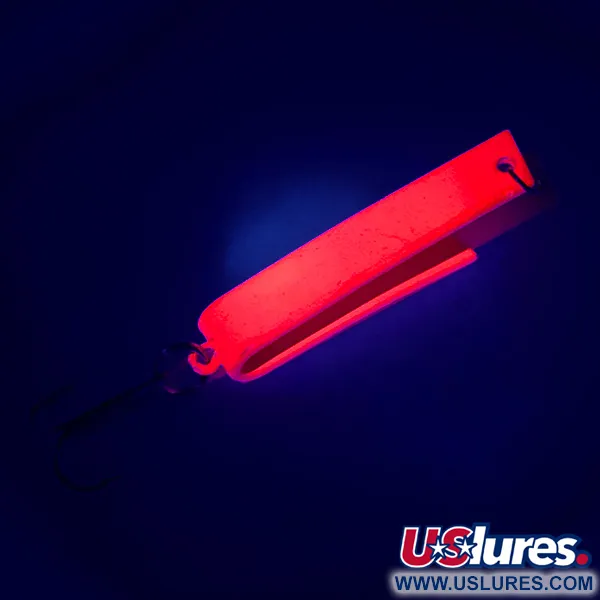 Luhr Jensen Super-Duper 503 UV (świeci w ultrafiolecie), neonowy różowy, 4,3 g błystka wahadłowa #5037