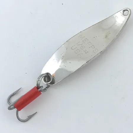 Mepps Syclops 00, srebrny/czerwony, 4,5 g błystka wahadłowa #5038