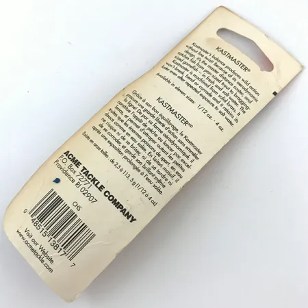 Acme Kastmaster, nikiel/hologram, 10,5 g błystka wahadłowa #5044