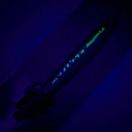 Luhr Jensen Deep Stinger, srebrny/zielony, 21 g błystka wahadłowa #5052