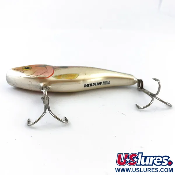 Rapala RATTLIN’ Rap, srebrny/różowy, 16 g wobler #5070