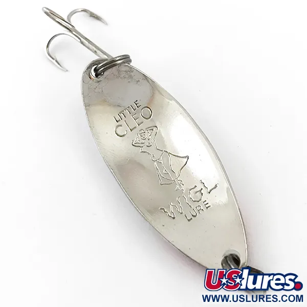 Seneca Little Cleo (Hula Girl), biała perła/czerwony/nikiel, 18 g błystka wahadłowa #5074