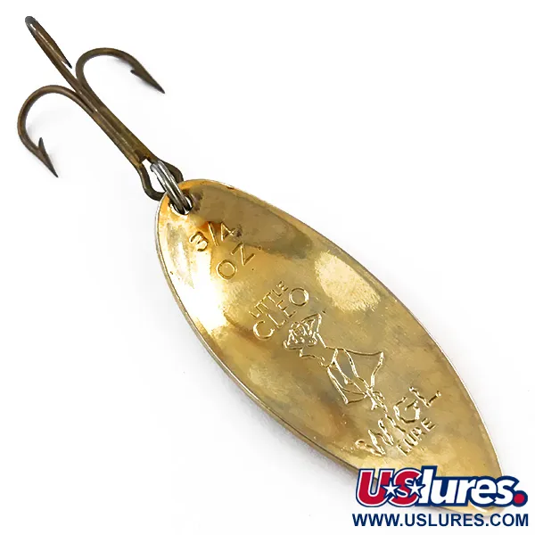 Seneca Little Cleo (Hula Girl), złoty/pomarańczowy, 21 g błystka wahadłowa #5076