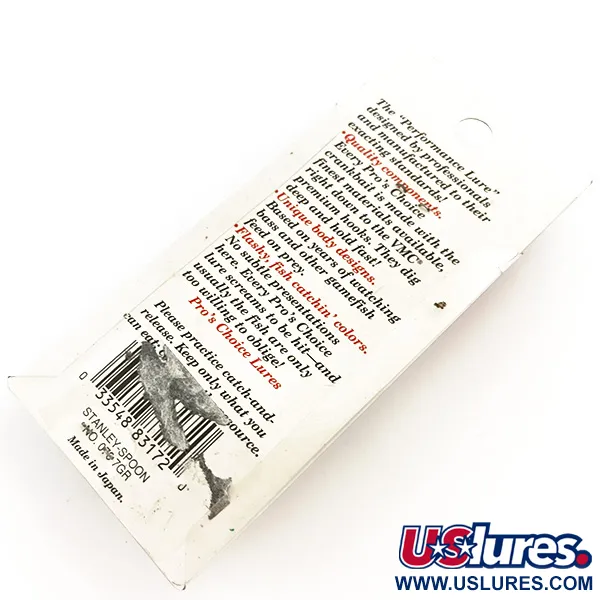  Stanley Jigs, srebrny/tęcza hologram, 7 g błystka wahadłowa #5111