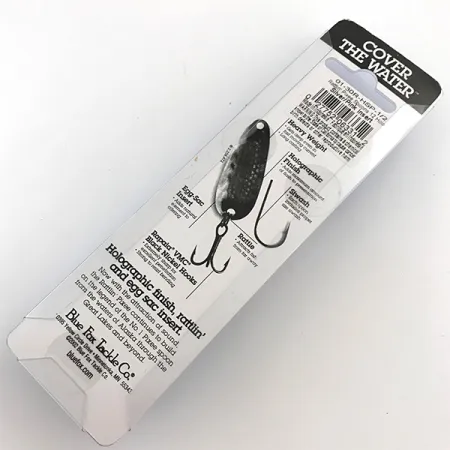 Blue Fox Rattlin Pixee, różowy UV/tęczowy śledź, 14 g błystka wahadłowa #5127