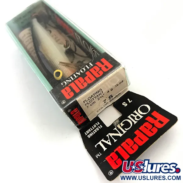 Rapala Original Floater, srebro, 4 g wobler #5132