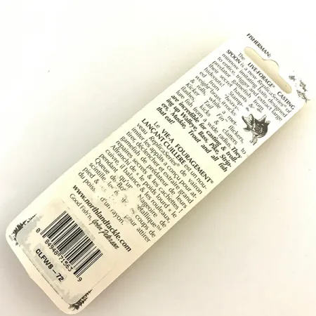 Northland Live Forage (świeci w ciemności), Realistyczny obraz ryb, 7 g błystka wahadłowa #5164