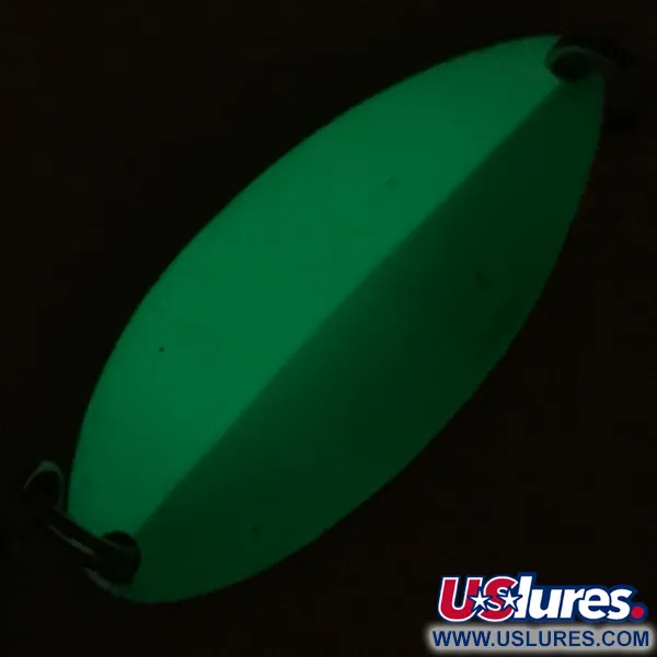 Seneca Little Cleo (Hula Girl), biały/zielony/nikiel, 18 g błystka wahadłowa #5144