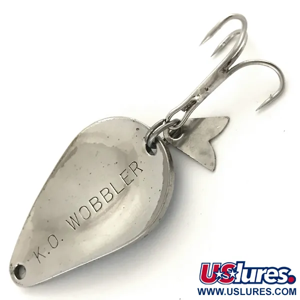 Acme K.O. Wobbler, nikiel/niebieski, 14 g błystka wahadłowa #5156