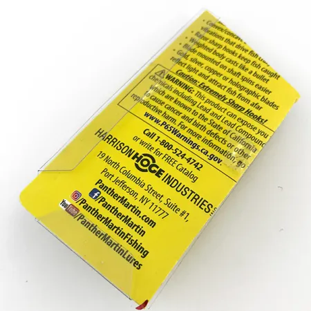 Panther Martin 4, srebrny/niebieski, 4 g błystka obrotowa #5168