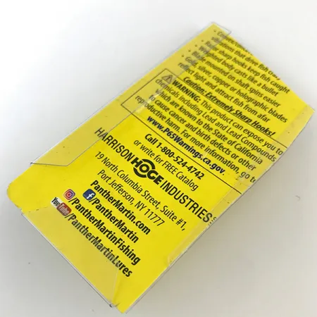 Panther Martin 4, złoty/czerwony, 4 g błystka obrotowa #5170