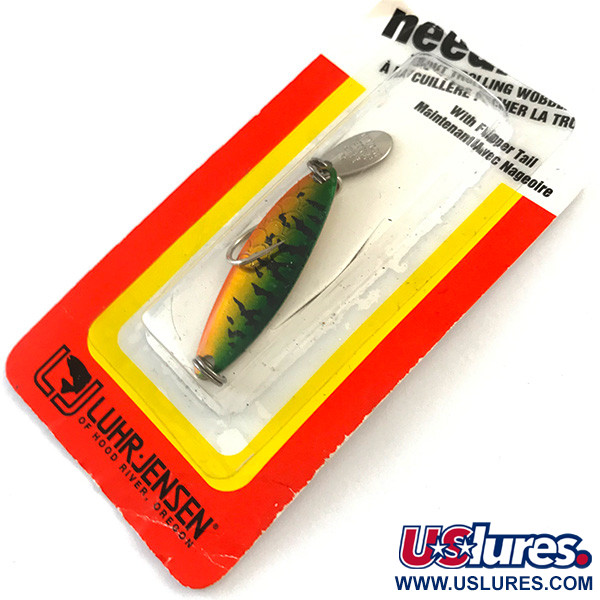 Luhr Jensen Needlefish 1, Fire Tiger (Ognisty Tygrys), 2 g błystka wahadłowa #5192