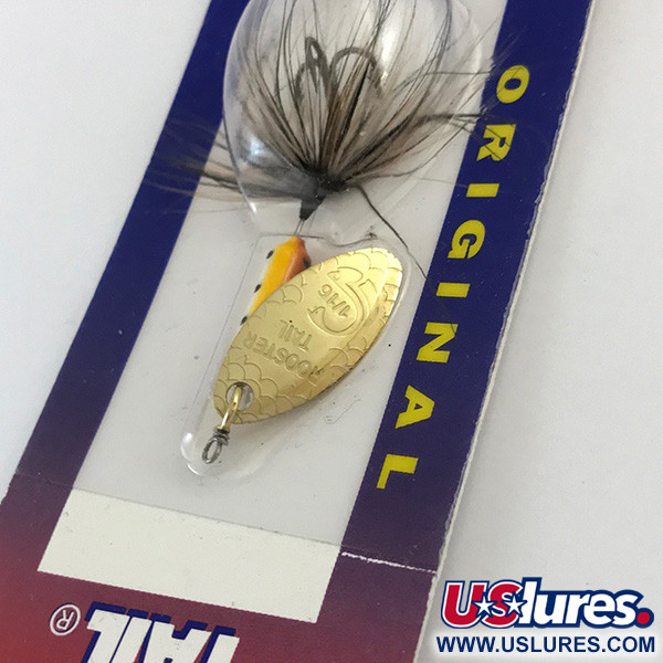 Yakima Bait Worden’s Original Rooster Tail, złoto, 1,77 g błystka obrotowa #5193