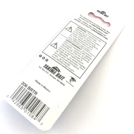 Yakima Bait Worden’s Original Rooster Tail, pstrąg złoty/tęczowy, 1,7 g błystka obrotowa #12043