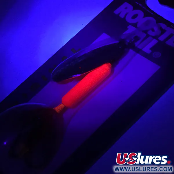 Yakima Bait Worden’s Original Rooster Tail, złoty/czerwony UV - świeci w ultrafiolecie, 7 g błystka wahadłowa #5794