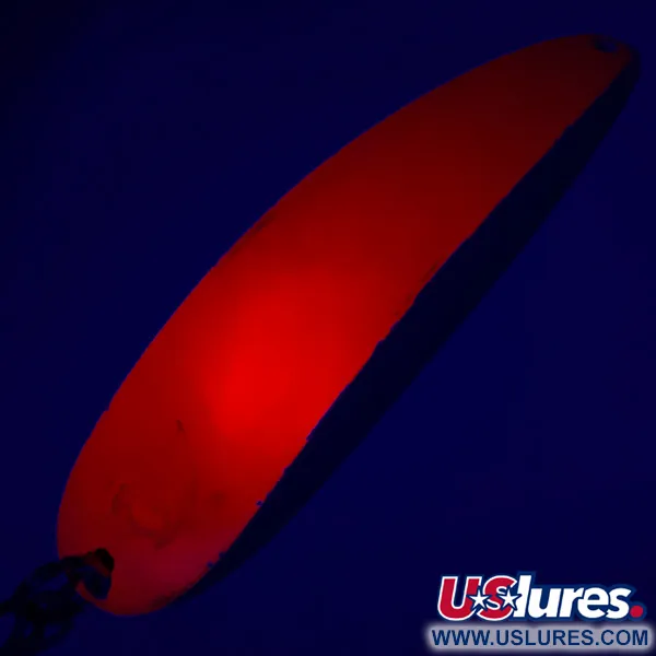 Eppinger Dardevle King Flutter Devle 3200 UV (świeci w ultrafiolecie), czerwony/nikiel, 9 g błystka wahadłowa #5214