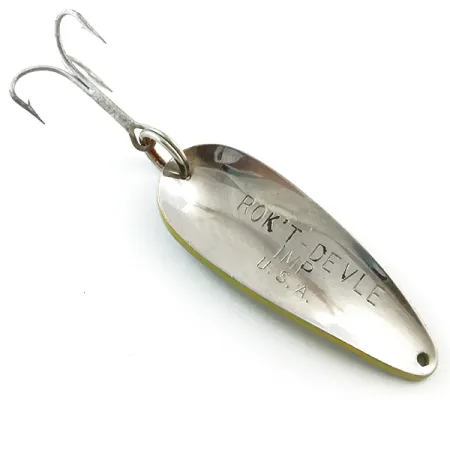 Eppinger Dardevle Rok't Imp, żółty/zielony/nikiel, 21 g błystka wahadłowa #5222