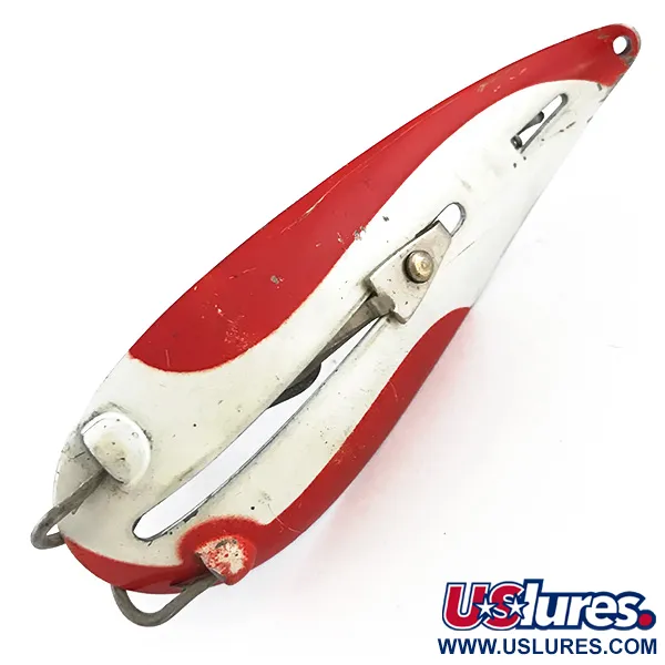 Weedless Bait  Błystka antyzaczepowa LARSON BAIT FISHTRap​, czerwony/biały/nikiel, 17 g błystka wahadłowa #5250