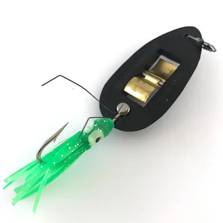 Błystka antyzaczepowa Norman Weedwalker, czarny zielony, 14 g błystka wahadłowa #5274