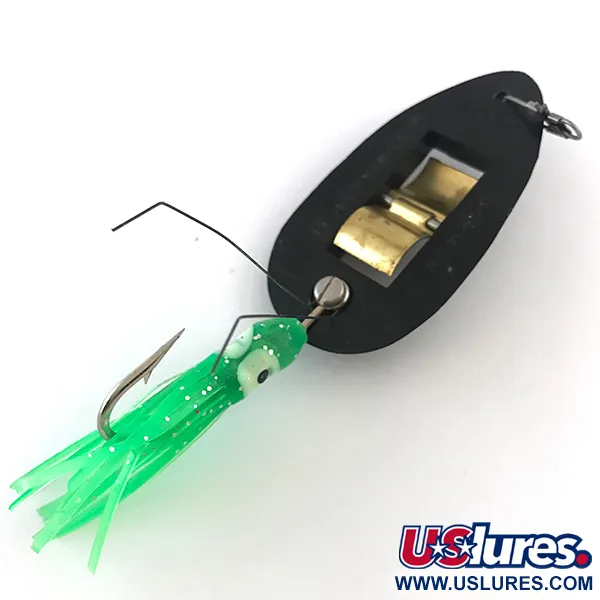  Błystka antyzaczepowa Norman Weedwalker, czarny zielony, 14 g błystka wahadłowa #5274