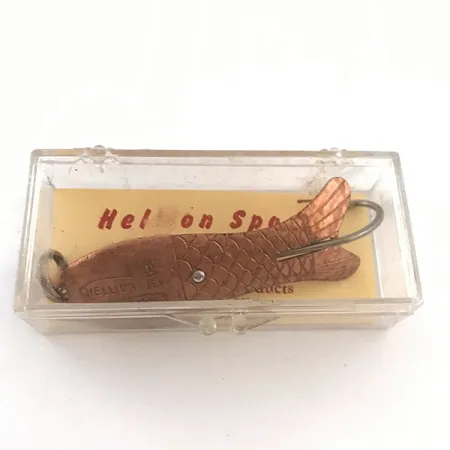 Błystka antyzaczepowa Hellion Fish Crystal, Crystal/miedź, 12 g błystka wahadłowa #5275