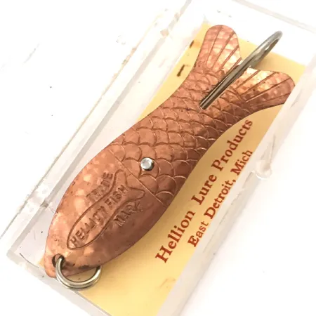 Błystka antyzaczepowa Hellion Fish Crystal, Crystal/miedź, 12 g błystka wahadłowa #5275