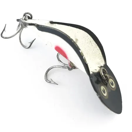 Buck Perry Spoonplug, czarny/biały/czerwony, 7 g błystka wahadłowa #5298