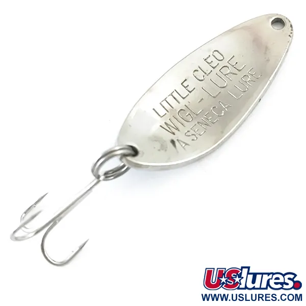  Little Cleo Seneca, nikiel/niebieski, 7 g błystka wahadłowa #5338