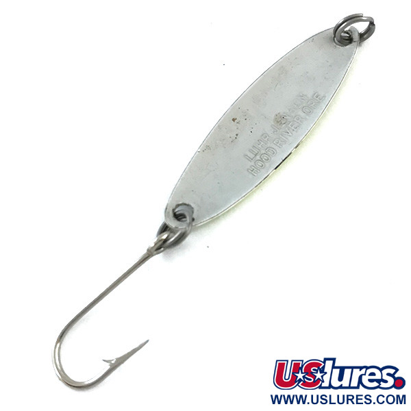 Luhr Jensen Needlefish 1 UV (świeci w ultrafiolecie), Chartreuse/Czarny/Biały, 2 g błystka wahadłowa #5343