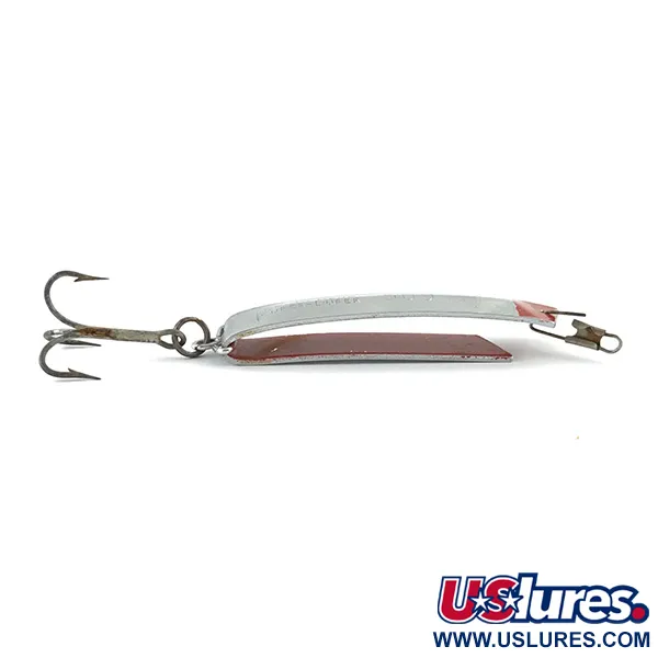 South Bend Super-Duper 509, nikiel/czerwony, 11 g błystka wahadłowa #5350