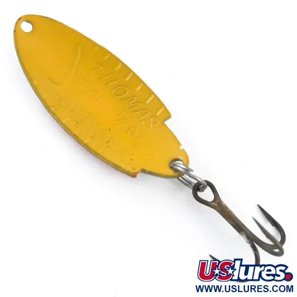  Thomas Buoyant, Biały pstrąg/żółty, 5 g błystka wahadłowa #5358