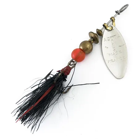 Mepps Aglia Long 0 Dressed, srebro, 3 g błystka obrotowa #5374