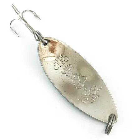 Seneca Little Cleo (Hula Girl), biała perła/nikiel, 18 g błystka wahadłowa #5387